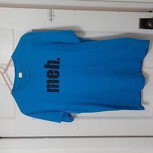California Basics Tshirt Size Medium Blue